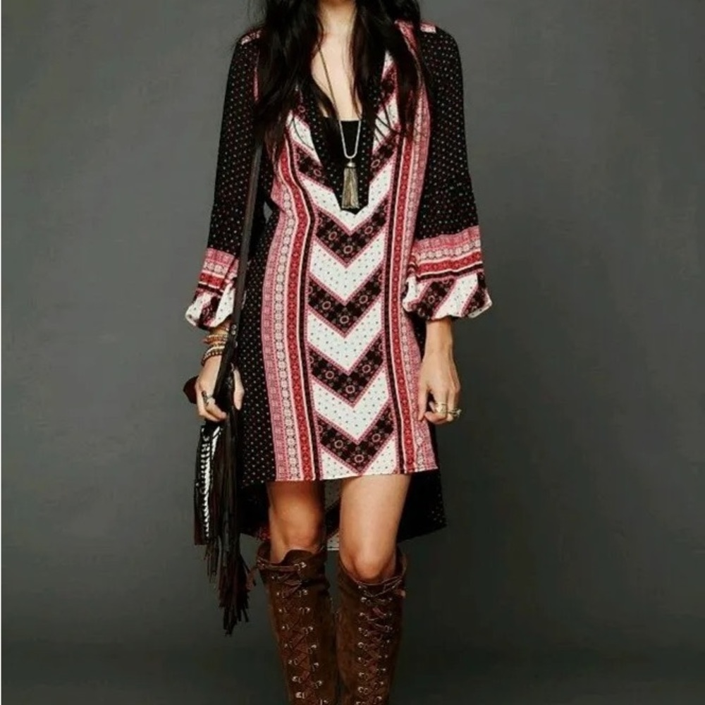 Free People Peacemaker tribal tunic